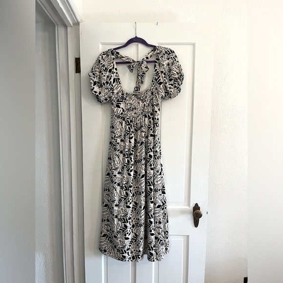MINKPINK black and white midi dress - Picture 1 of 4